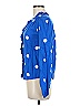 Unbranded 100% Viscose Polka Dots Blue Long Sleeve Blouse Size XS - photo 5