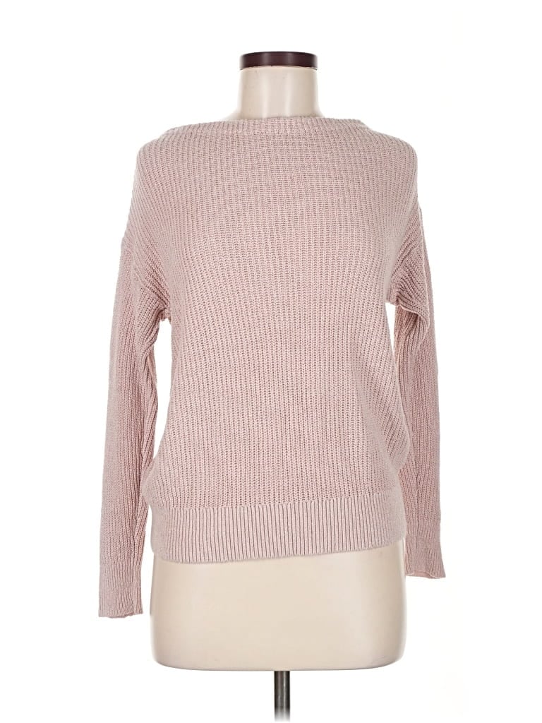 Pre-owned Market & Spruce Pullover Sweater In Pink