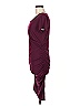 Assorted Brands Solid Burgundy Casual Dress Size M - photo 5