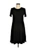 Unbranded Solid Black Casual Dress Size M - photo 1