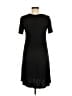 Unbranded Solid Black Casual Dress Size M - photo 2