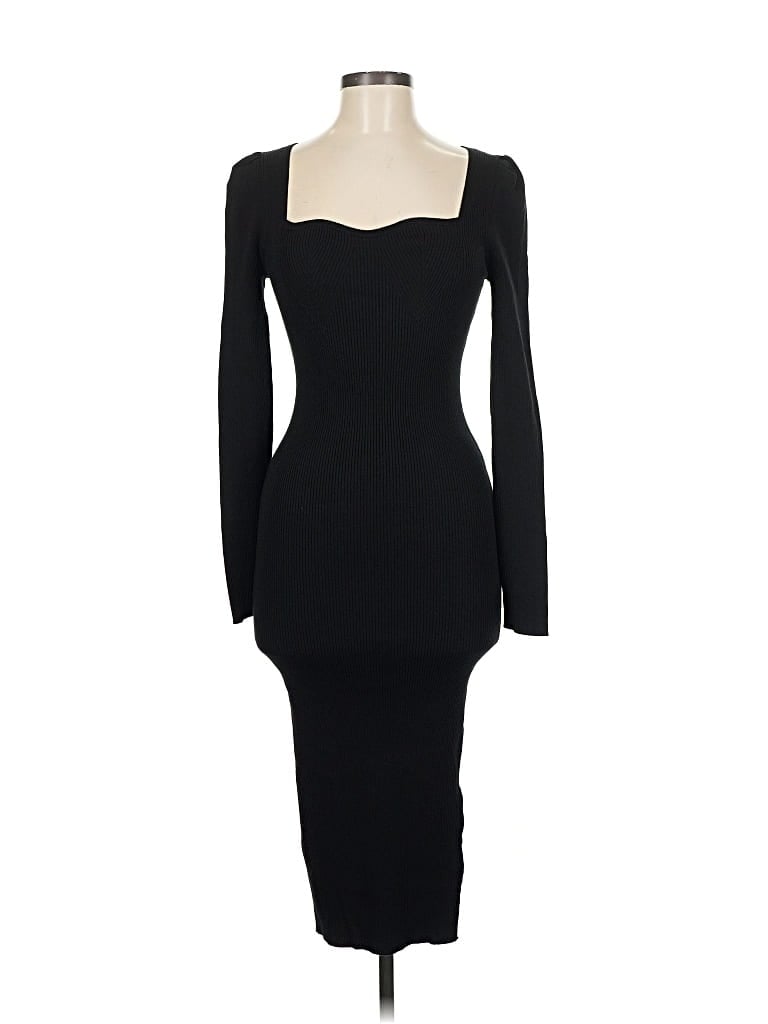 Pre-owned Mi Ami Cocktail Dress In Black