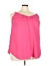 Torrid 100% Polyester Pink Sleeveless Blouse Size 3X Plus (3) - photo 1