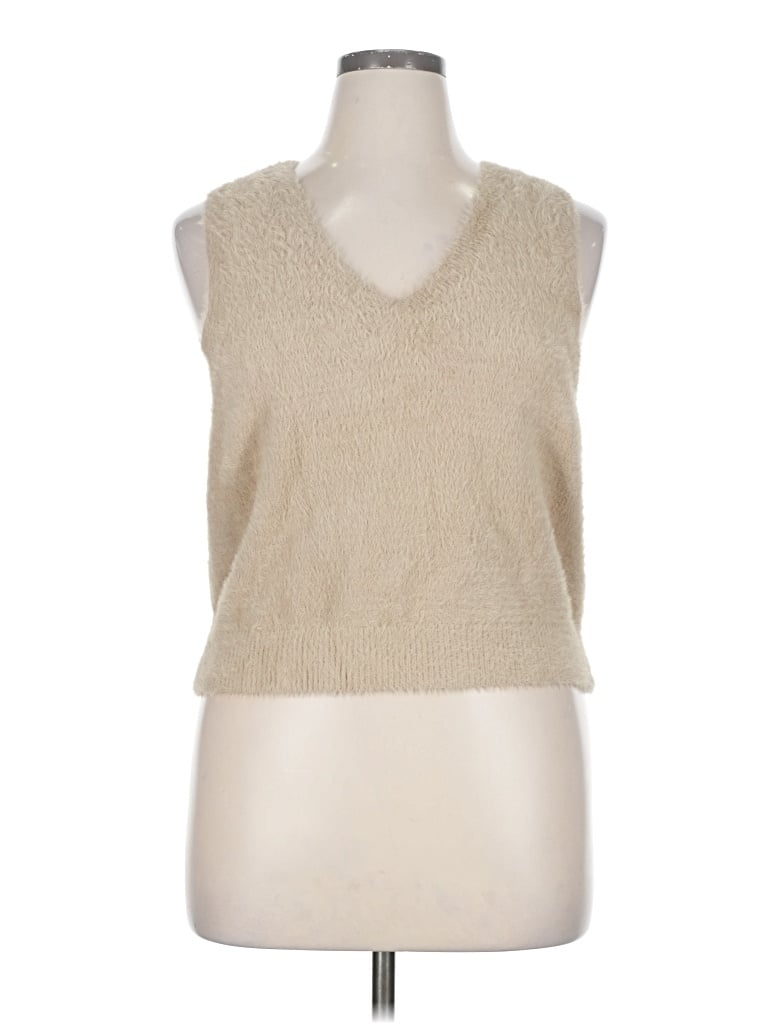 SUNDAY BEST Pre-owned Sweater Vest In Brown