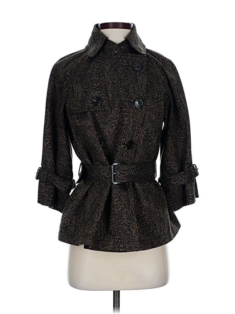Pre-owned Michael Michael Kors Coat In Brown