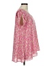 Buddy Love Pink Short Sleeve Blouse Size M - photo 4