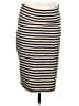 Lularoe Stripes Ivory Tan Casual Skirt Size M - photo 1