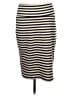 Lularoe Stripes Ivory Tan Casual Skirt Size M - photo 2