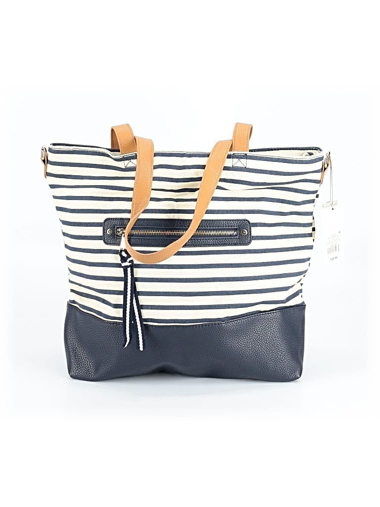 A New Day Tote Bag In Blue