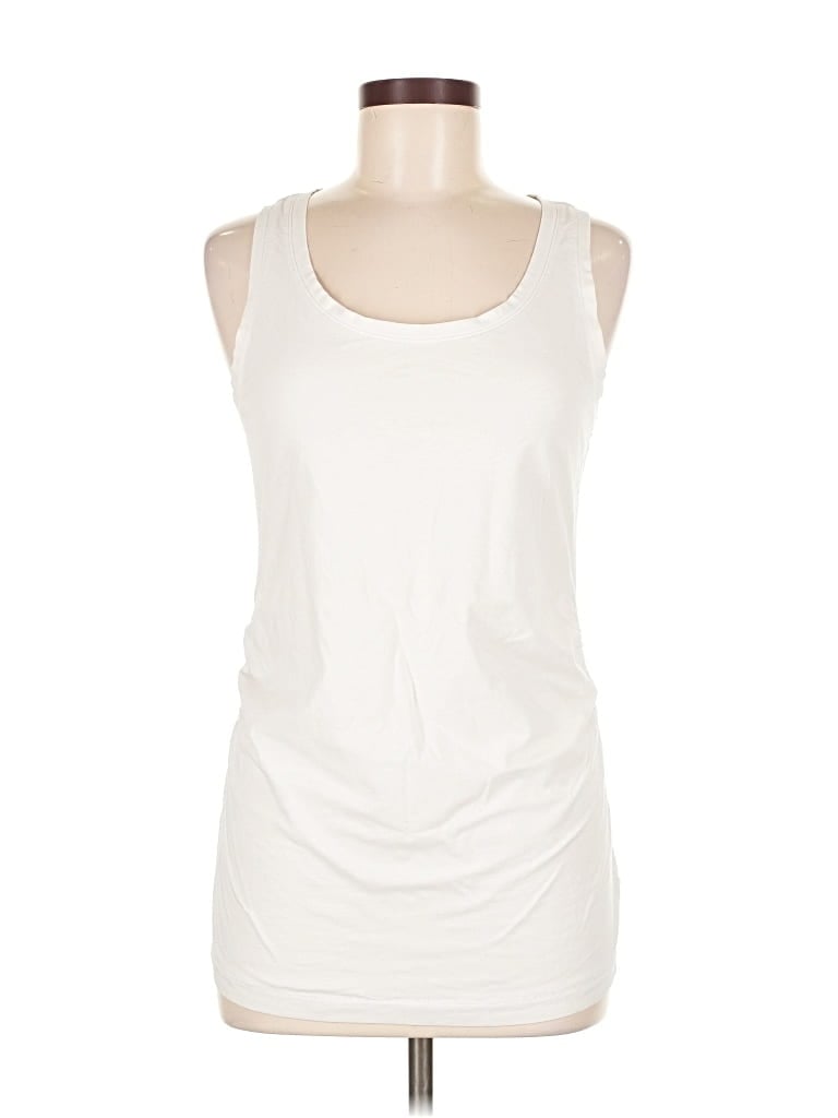 Pre-owned Love By Gap Sleeveless T-shirt In White