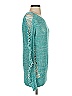 Not Shy Teal Pullover Sweater Size S - photo 4