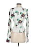 Free People Floral White Long Sleeve Blouse Size XXS (estimated) - photo 2