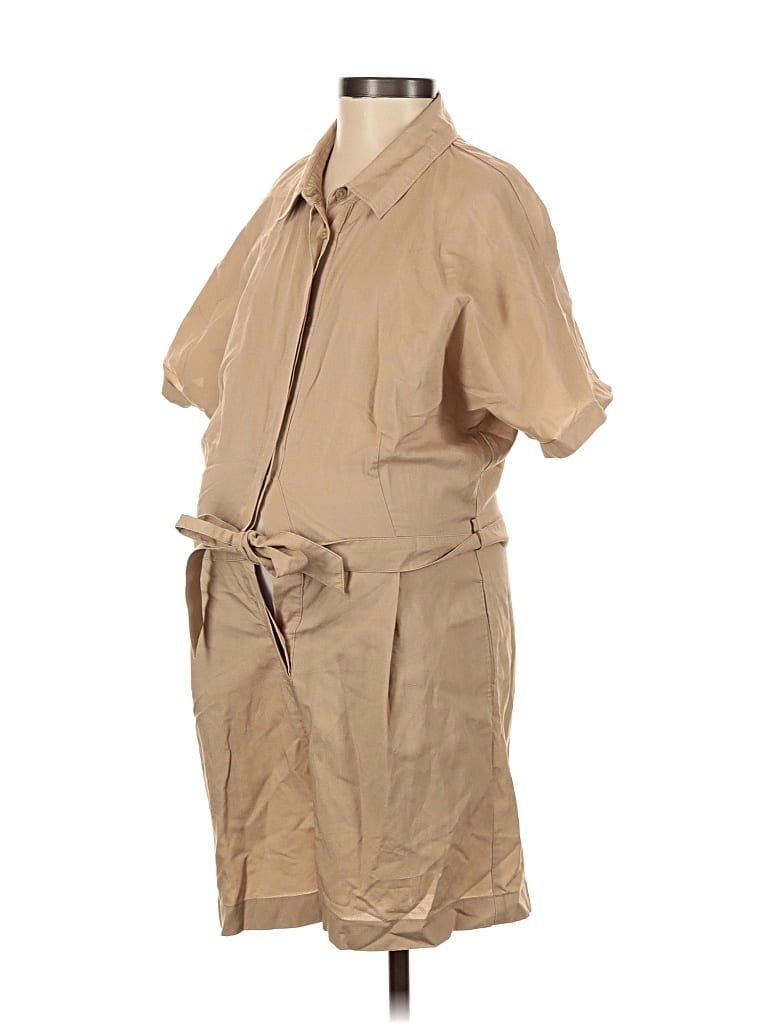 Pre-owned Uniqlo Romper In Brown