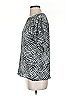 MICHAEL Michael Kors Silver Short Sleeve Blouse Size XS - photo 5
