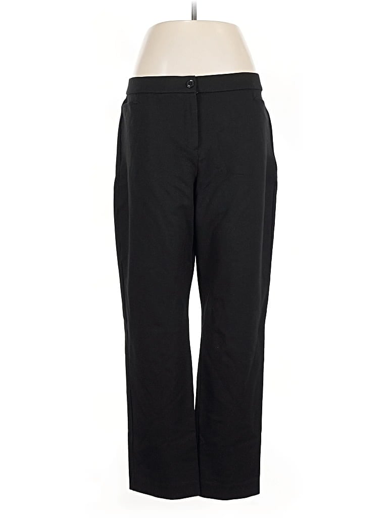 Pre-owned Susan Graver Casual Pants In Black