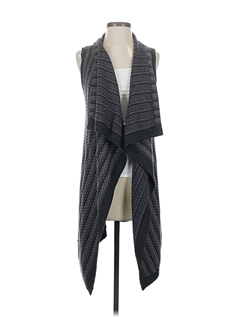 Pre-owned Theory Cardigan Sweater In Gray