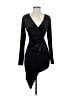 Amaryllis 100% Polyester Black Cocktail Dress Size XS - photo 1