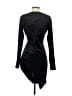 Amaryllis 100% Polyester Black Cocktail Dress Size XS - photo 2