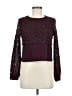Maeve by Anthropologie Burgundy Long Sleeve Blouse Size XS - photo 1