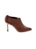 Manolo Blahnik Brown Tan Leather Booties Size EU 41 - photo 1