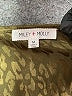 Miley + Molly 100% Polyester Green Gold Long Sleeve Blouse Size M - photo 7