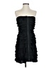 BCBGMAXAZRIA 100% Polyester Black Cocktail Dress Size 4 - photo 1