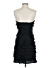 BCBGMAXAZRIA 100% Polyester Black Cocktail Dress Size 4 - photo 2