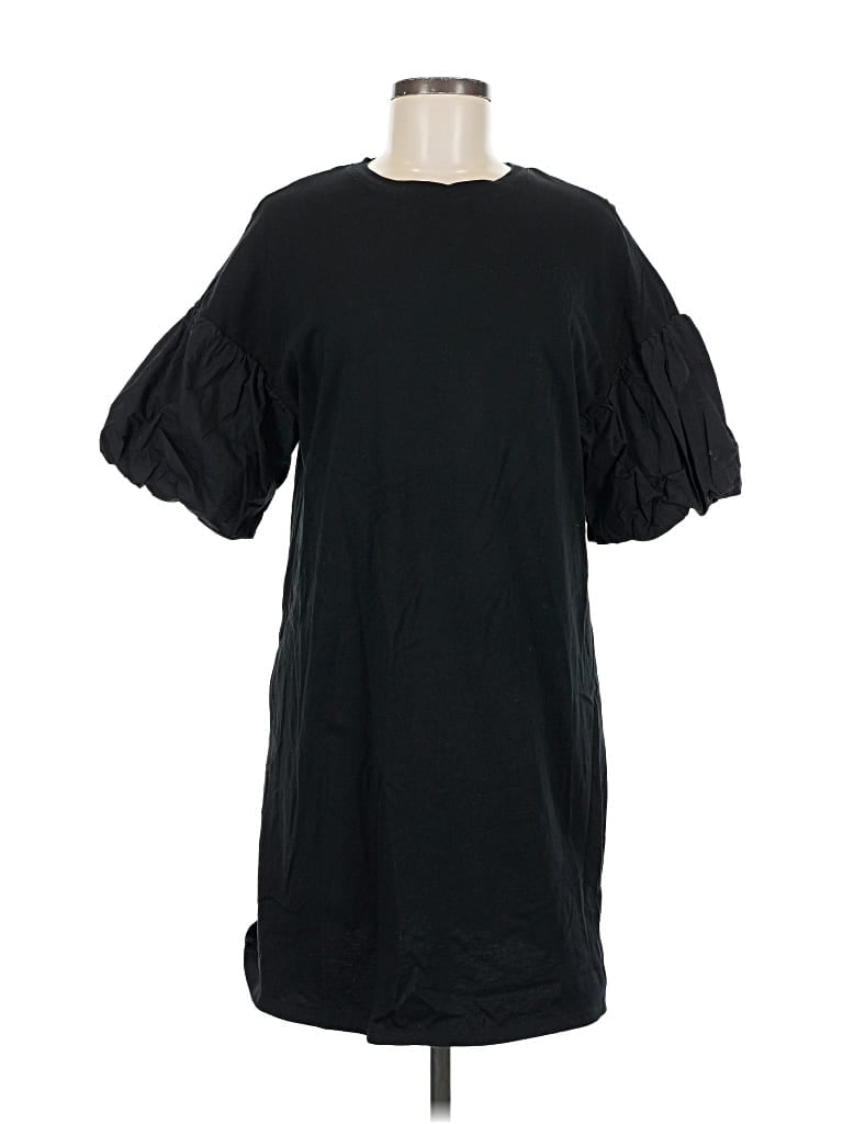 Pre-owned Who What Wear Casual Dress In Black