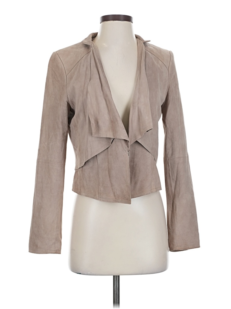 Pre-owned White House Black Market Blazer Jacket In Brown