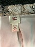 Autres Filles 100% Polyester Silver Tan Long Sleeve Blouse Size XL - photo 7