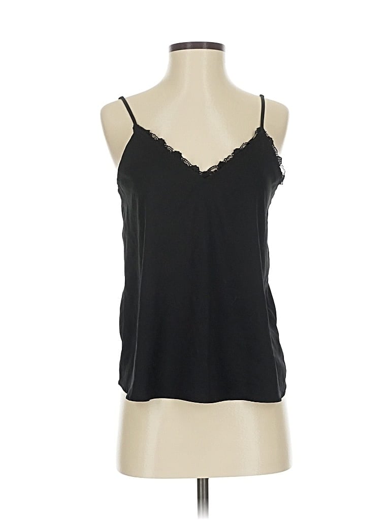 Pre-owned Abercrombie & Fitch Sleeveless Top Black Sweetheart Neckline Tops