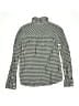 J.Crew 100% Cotton Houndstooth Green Long Sleeve Button-Down Shirt Size 6 - photo 2