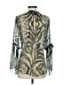 Analili Silver Long Sleeve Blouse Size S - photo 2