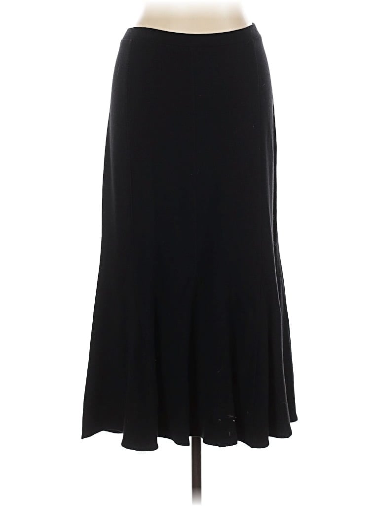 Pre-owned Eileen Fisher Formal Skirt In Black