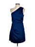 Lulus 100% Polyester Solid Blue Cocktail Dress Size S - photo 1
