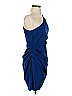 Lulus 100% Polyester Solid Blue Cocktail Dress Size S - photo 4