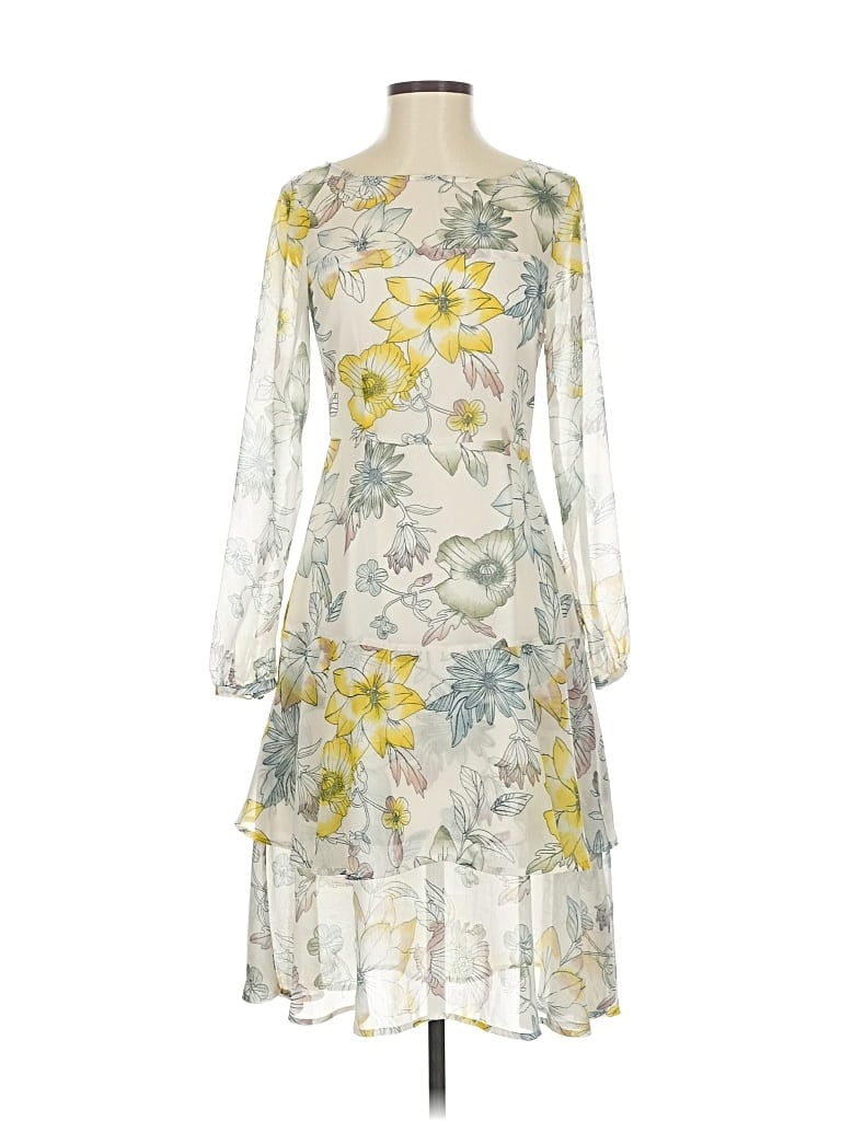 Pre-owned Cupcakes And Cashmere Cocktail Dress In White