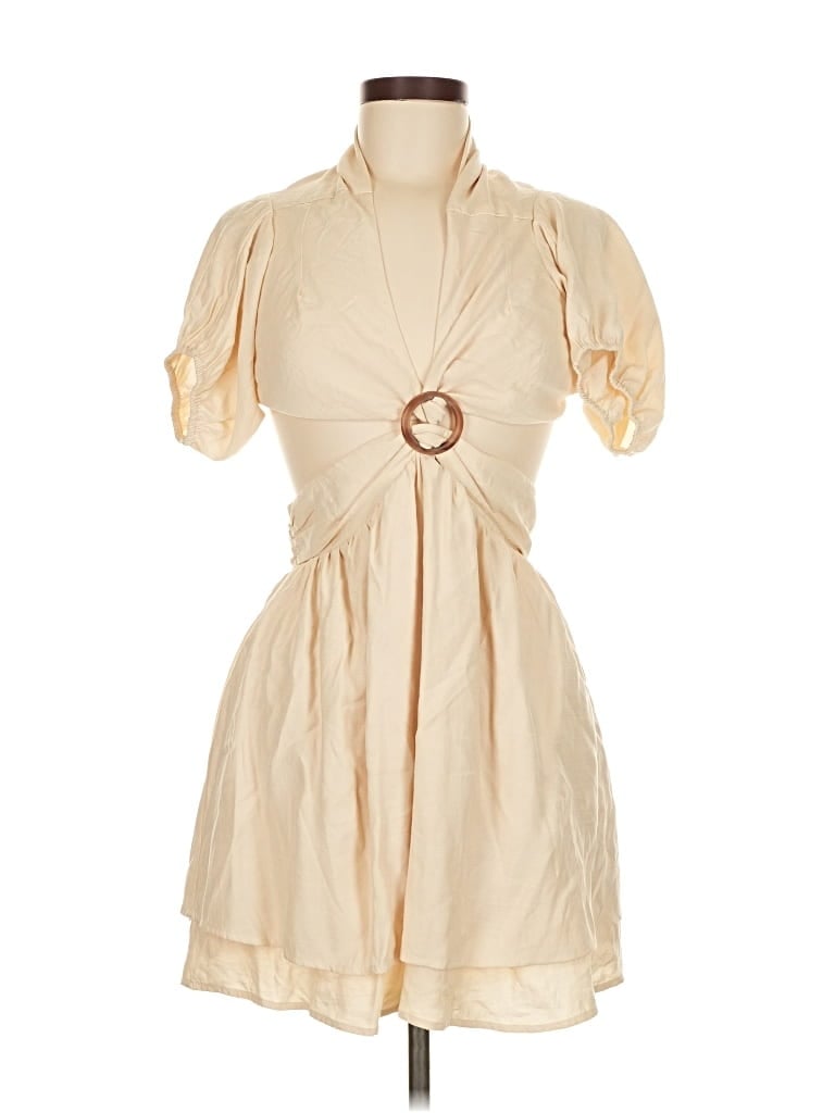 Pre-owned Le Lis Cocktail Dress In Brown