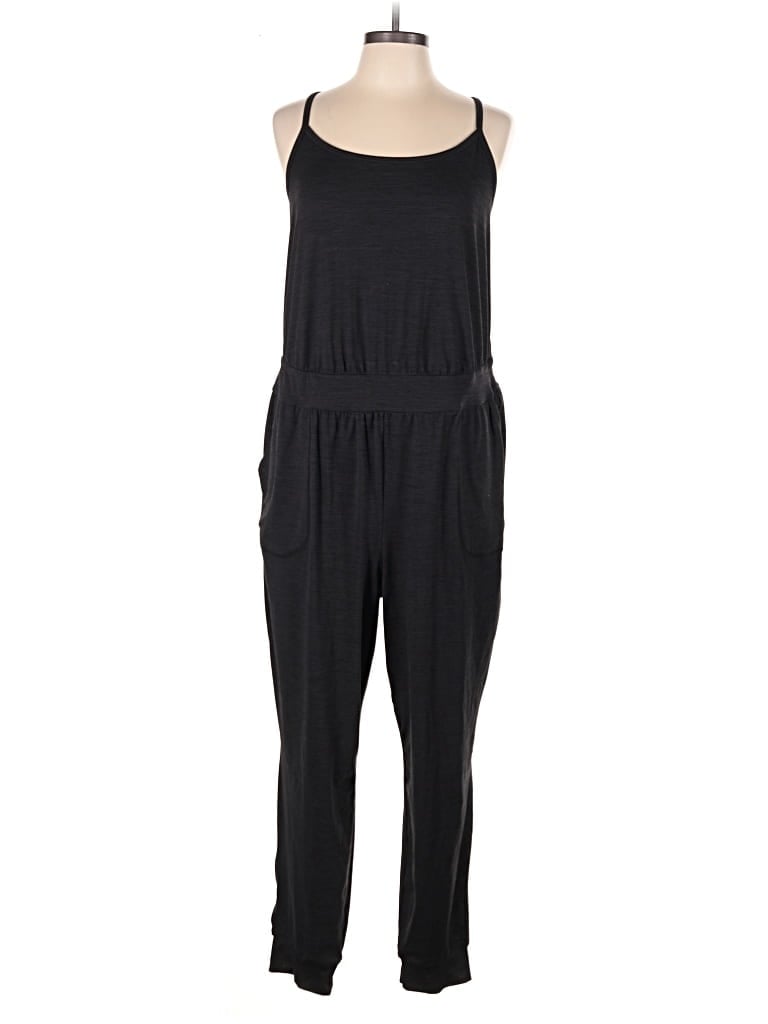 Click to view more detailed imagery on our partner's website Pre-owned Torrid Active Jumpsuit In Black