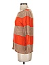 J.Crew Color Block Orange Pullover Sweater Size S - photo 5