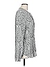 Equipment Paisley Silver Long Sleeve Blouse Size L - photo 4