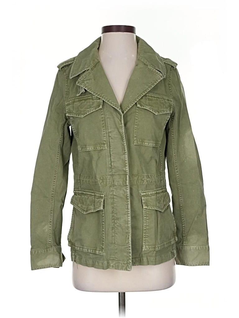 Pre-owned Madewell Jacket In Green