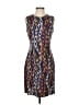 J. McLaughlin Graphic Blue Cocktail Dress Size S - photo 1