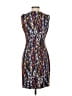 J. McLaughlin Graphic Blue Cocktail Dress Size S - photo 2