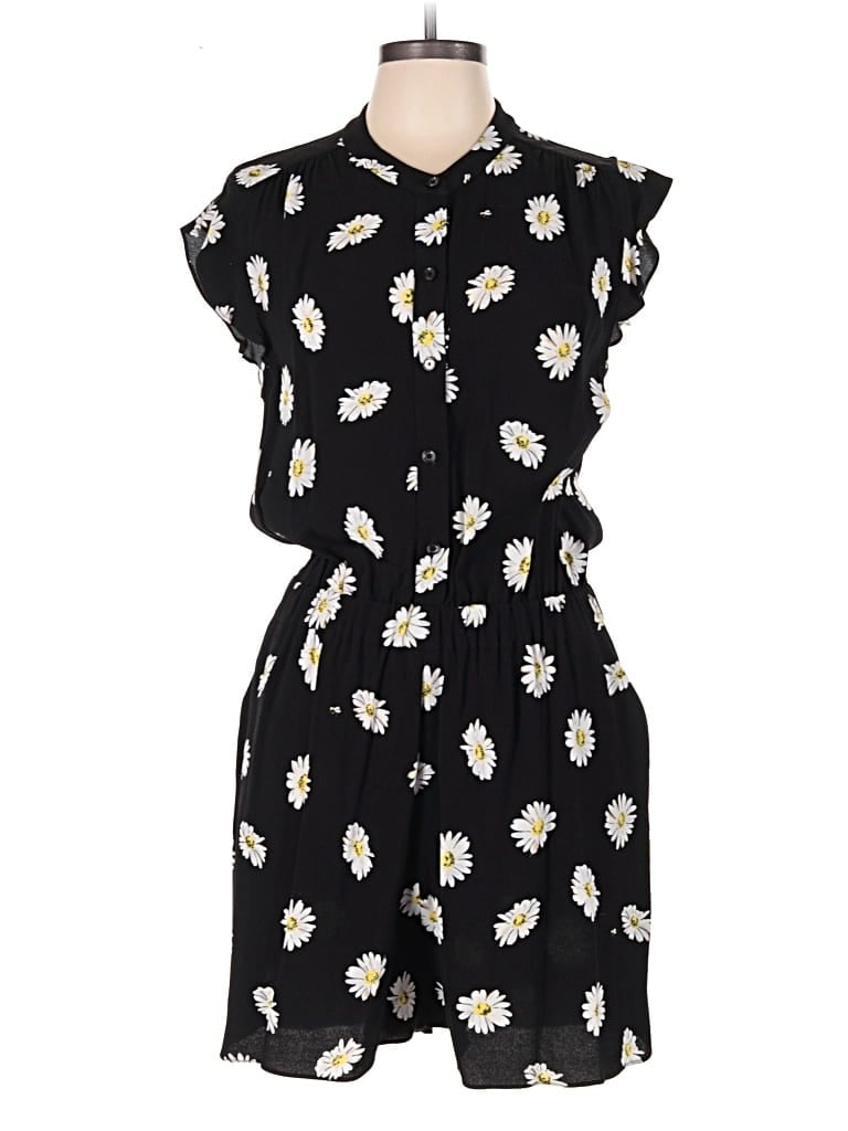 Pre-owned Kate Spade New York Romper In Black