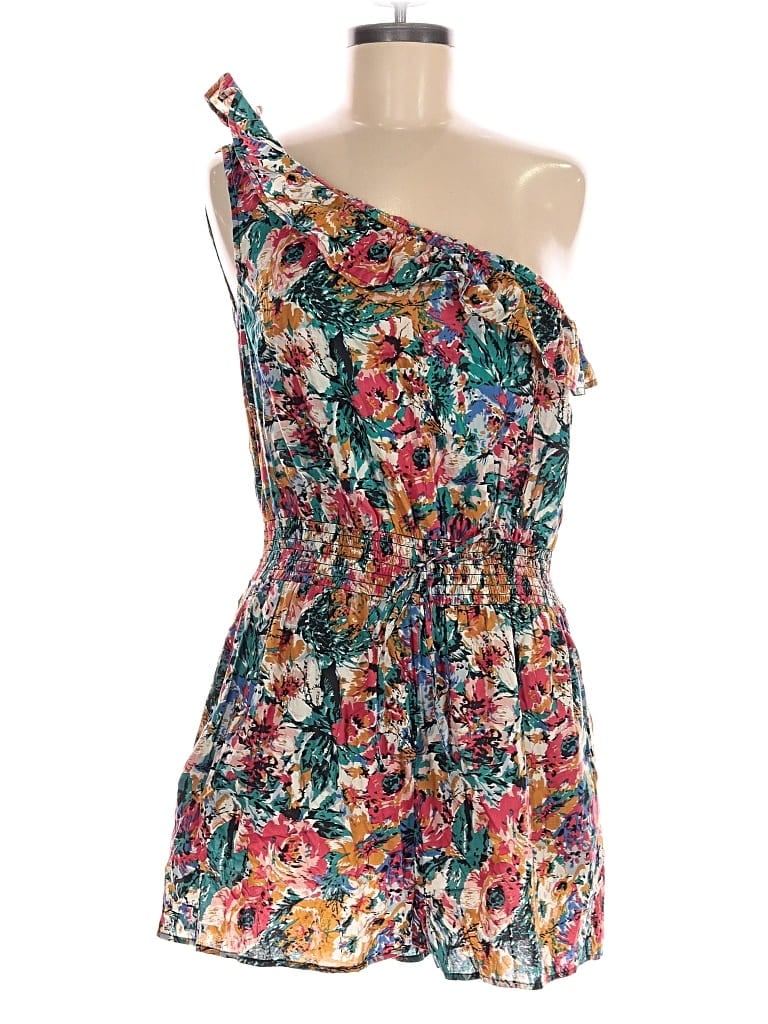 Pre-owned Fire Los Angeles Romper In Blue