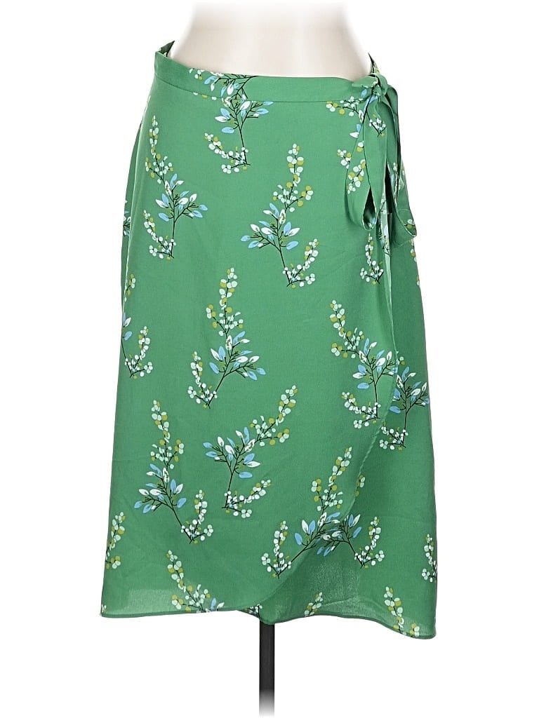 Pre-owned Ann Taylor Loft Casual Skirt In Green