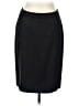 Magaschoni 100% Polyester Solid Black Formal Skirt Size 10 - photo 1