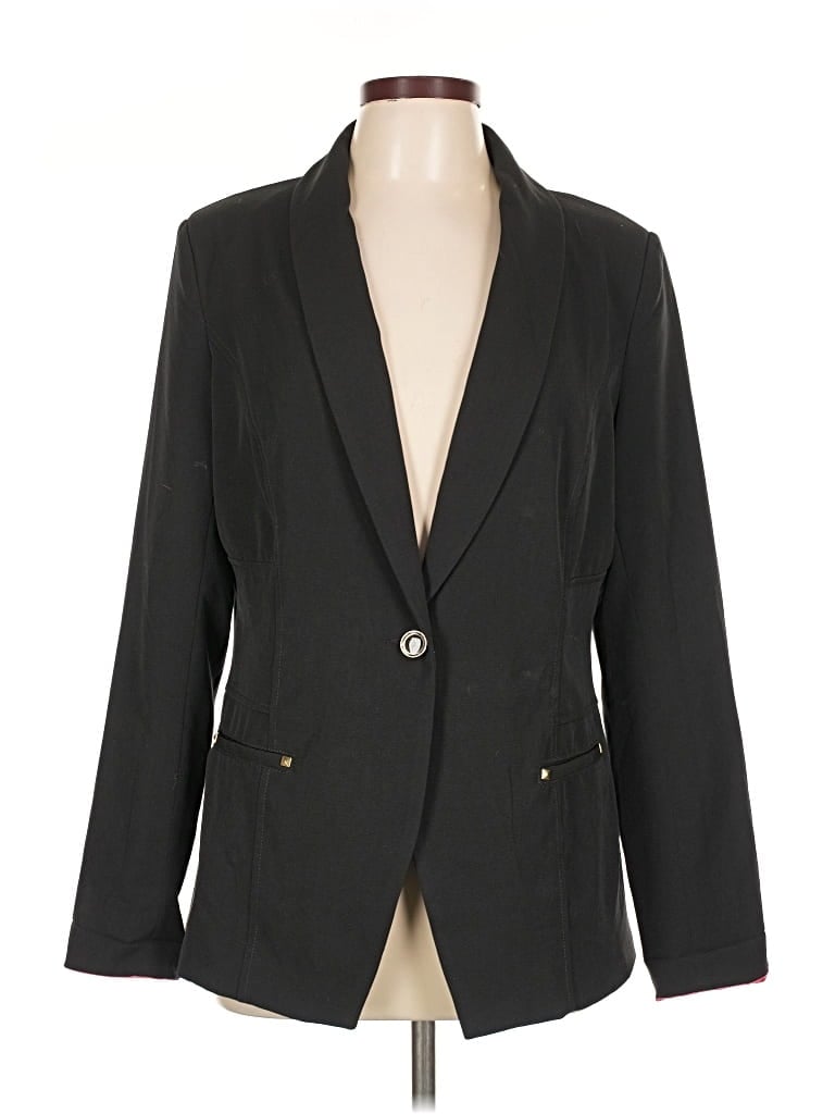 Iman Blazer Jacket In Black