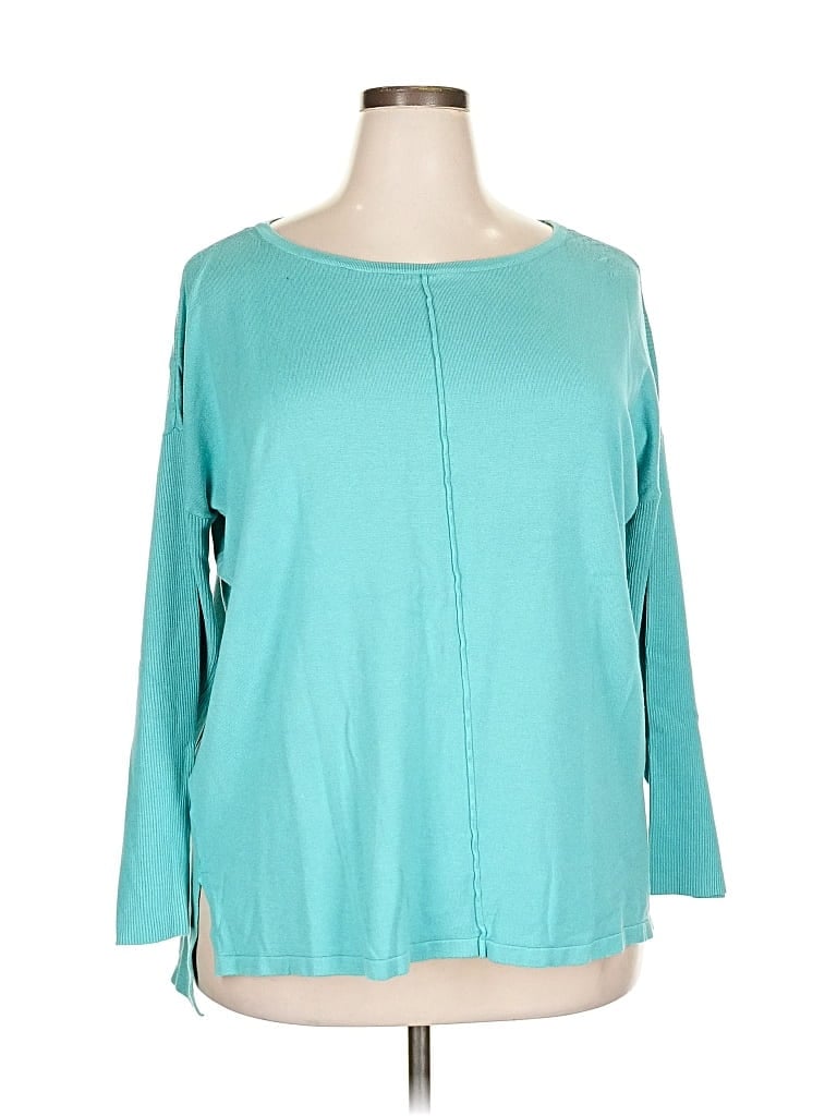 Pre-owned Style & Co Pullover Sweater In Blue